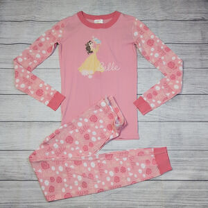 14 Hanna Andersson/Disney Belle Long John Pajamas